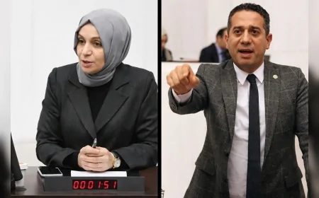 AK Parti Grup Başkanvekili Leyla Şahin Usta ile CHP’li Ali Mahir Başarır arasında “kreş” iddiası üzerinden sert tartışma