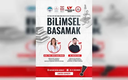 Kayseri Bilim Merkezi’nde “Bilimsel Basamak Eğitimi” Başlıyor Sağlık Alanında Akademik Yetkinlik Hedefleniyor