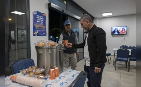 Mersin Büyükşehir Belediyesi Emek Evi Emekçilerin Güne Sıcak Başladığı İlk Durak Olmayı Sürdürüyor