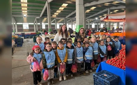 Eskişehir Büyükşehir Belediyesi Çocuk Evleri Yerli Malı Haftası’nda Kapalı Pazarda Yerli Üretimi Tanıdı