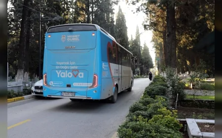 Yalova Belediyesi’nden Cuma Günleri Kabristan Ziyaretlerine Ücretsiz Ulaşım Hizmeti