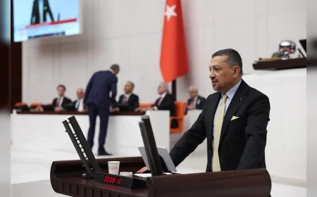 MHP Kütahya Milletvekili Ahmet Erbaş TBMM’de 2026 bütçesinde uyardı: “Yabancı dijital platformlar üretimi tehdit ediyor, Kütahya stratejik merkezdir”