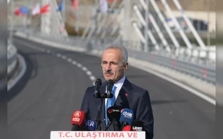 Ulaştırma ve Altyapı Bakanı Abdulkadir Uraloğlu: “Alanya Doğu Çevre Yolu’nun 12 Kilometrelik Kesimini Hizmete Açıyoruz”