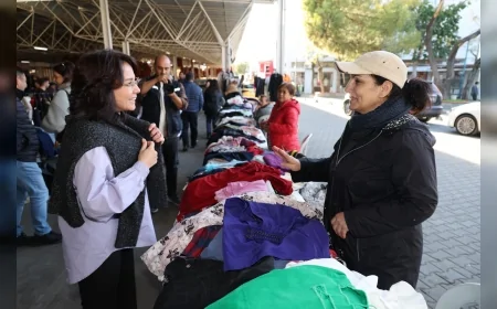 Menteşe’de Üçüncü Pazar Günü Kurulan 2. El Pazarı ve Takas Etkinliği Vatandaşların Yoğun Katılımıyla Büyüyor