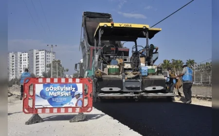 MESKİ Mezitli’de İçme Suyu Şebekesini Yeniliyor Asfalt Çalışmalarını Eş Zamanlı Sürdürüyor