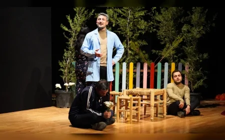 Keçiören Belediyesi Şehir Tiyatroları “Deliler Koğuşu” Oyunuyla Necip Fazıl Sahnesinde İzleyiciyi Derinden Etkiledi