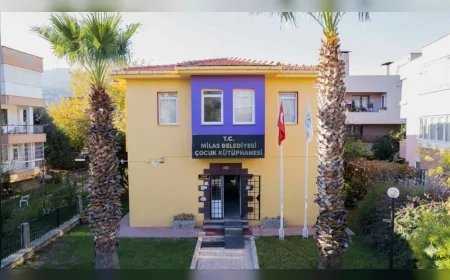Milas Belediyesi Çocuk Kütüphanesi Minik Okurların Yoğun İlgisiyle Eğitimde Örnek Oluyor