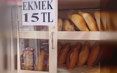 Çorum’da Ekmek Fiyatlarına Sabah Zammı: 23 Aralık İtibarıyla 210 Gram Ekmek 15 TL Oldu