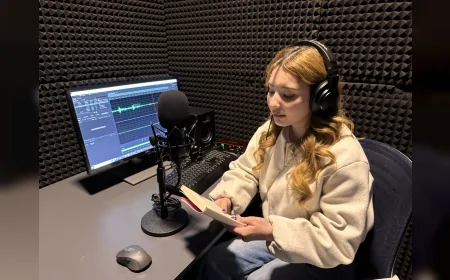 Çorum Belediyesi Sesli Kütüphanesi Öğrencilerin Ziyaretiyle İlgi Odağı Oldu