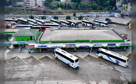 Giresun Şehirler Arası Otobüs Terminali 2025’te 29 Bin Sefer ve 421 Bin Yolcu Hareketiyle Yoğun Bir Yılı Tamamladı