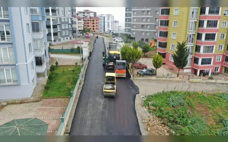 Fatsa Dolunay Mahallesi’nde Asfalt Çalışmaları Sona Yaklaştı: “Tozdan Çamurdan Geçemiyorduk, Yolumuz Asfaltlandı”