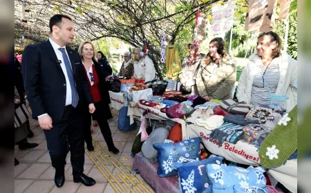 Bornova Belediyesi’nin düzenlediği Yılbaşı Hediyelik Eşya Günleri Büyükpark’ta başlıyor