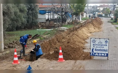 Aydın Büyükşehir Belediye Başkanı Özlem Çerçioğlu: “Aydın’ın Tüm İlçelerinde Altyapı Yatırımlarını Eş Zamanlı Sürdürüyoruz”