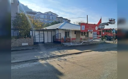 İzmir Büyükşehir Belediyesi Dikili’de modern ve donanımlı yeni itfaiye üssü inşa ediyor