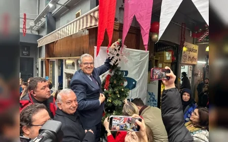 Bandırma’da Kadın El Emeği Yılbaşı Alışveriş Günleri başladı üretici kadınlar stantlarda buluştu