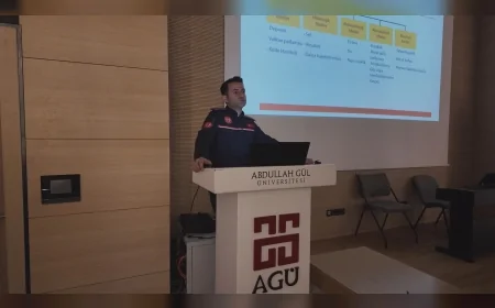 Kayseri Büyükşehir Belediyesi’nden AGÜ’de Afet Farkındalık ve Yangın Eğitimi Programı