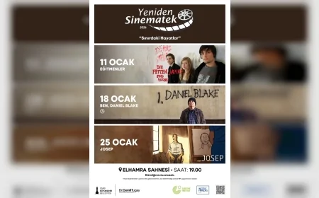 Yeniden Sinematek’in 2026 Ocak Seçkisi Başlıyor: “Sınırdaki Hayatlar” Elhamra Sahnesi’nde