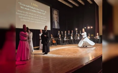 Ege Üniversitesi Devlet Türk Musikîsi Konservatuvarı’nda Hz. Mevlânâ’nın 752. Vuslat Yıldönümü Anma Programı Düzenlendi