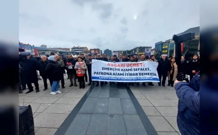 Çorum Emek ve Demokrasi Platformu’ndan Asgari Ücret Tepkisi: “İşçilerin Emeğini Çocukların Geleceğini Çalıyorlar”