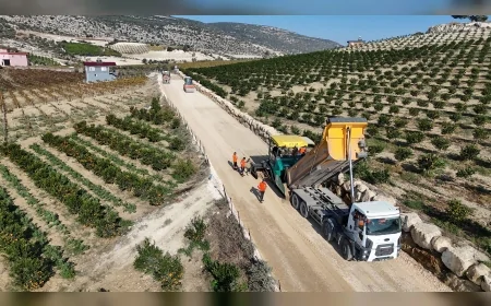 Mersin Büyükşehir Belediyesi Akdeniz Esenli-Hebilli Bağlantı Yolunu Tamamladı: Kırsal Ulaşımda Standart Yükseldi