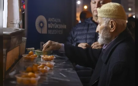 Antalya Büyükşehir Belediyesi Regaip Kandili’nde 19 İlçede Lokma ve Kandil Simidi İkramı Gerçekleştirdi