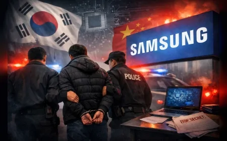 DRAM Teknolojisi Sızıntısı Soruşturmasında Eski Samsung Çalışanları Tutuklandı!
