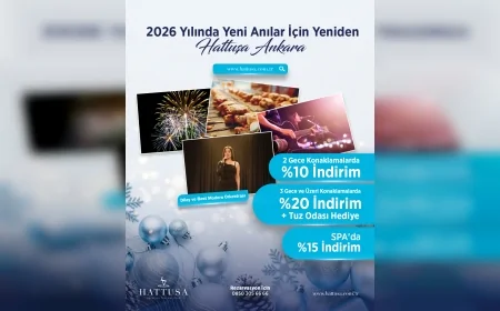 Hattuşa Ankara 2026 Yılbaşı Programını Açıkladı: Canlı Müzik, Özel Menü ve Havai Fişek Gösterisi Bir Arada