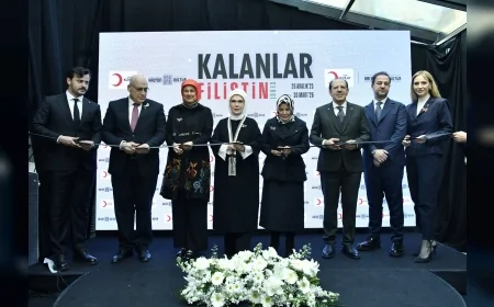 Cumhurbaşkanı Recep Tayyip Erdoğan’ın eşi Emine Erdoğan: “Filistin’i savunmak tüm insanlığın insan kalma hakkını savunmaktır”