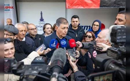 İzmir Büyükşehir Belediye Başkanı Dr. Cemil Tugay: “Halkın Gerçek Sorunları Konuşulmalı, Siyasi Polemiklerden Uzak Durulmalı”