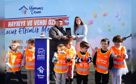 Çeşme Belediye Başkanı Lâl Denizli: “İkinci yılımız dolmadan Çeşme’ye üçüncü çocuk etkinlik merkezini kazandırıyoruz”