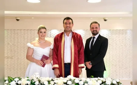 Giresun Belediyesi’nde 2025 Yılında 871 Çiftin Nikahı Kıyıldı Nikah Sayılarında Yaz Ayları Öne Çıktı