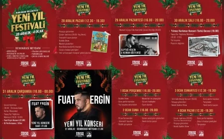 Narlıdere Belediye Başkanı Erman Uzun: “2026’yı umutla karşılamak için herkesi Yeni Yıl Festivalimize bekliyoruz”