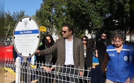 Muğla Büyükşehir Belediyesi Bodrum’da Çocuk Dostu Projeleri Hayata Geçirdi Güvenli ve Engelsiz Parklar Açıldı