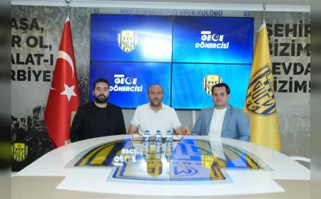 Ankara Gece Dönercisi ile MKE Ankaragücü Arasında Sponsorluk Anlaşması İmzalandı