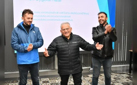 Kayseri Büyükşehir Belediye Başkanı Dr. Memduh Büyükkılıç: “Günün koşullarına uygun şekilde gençlerimizi yetiştireceğiz”