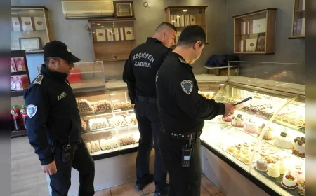 Keçiören’de Zabıta Ekipleri Halk Sağlığı İçin Sahada, Gıda İşletmelerine Yönelik Denetimler Sıklaştırıldı