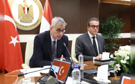 Sağlık Bakanı Prof. Dr. Kemal Memişoğlu Kahire’de: “Filistinli Hastaların Yanındayız”