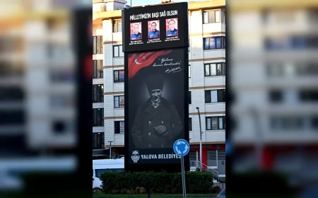 Yalova’da DEAŞ Operasyonunda Şehit Olan Polisler İçin Tören: Üç Kahraman Dualarla Uğurlandı