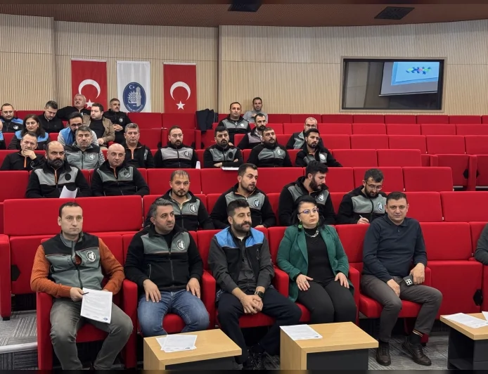 Çorum Belediyesi Personeline İş Güvenliği ve Yüksekte Çalışma Eğitimi Verildi