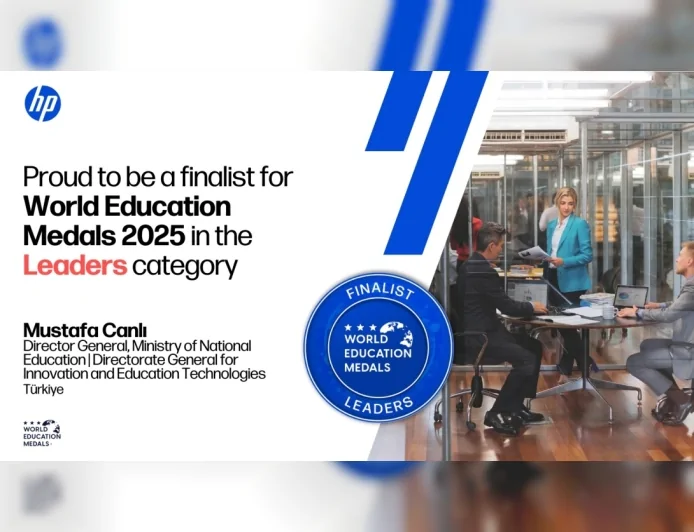 Millî Eğitim Bakanlığı Yenilik ve Eğitim Teknolojileri Genel Müdürü Mustafa Canlı: “Eğitimde yapay zekâ vizyonumuz uluslararası ölçekte takdir gördü”