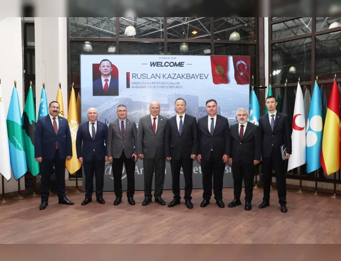 Kırgızistan Ankara Büyükelçisi Ruslan Kazakbaev’den ATO’ya yatırım çağrısı: “Türk Yatırım Fonu’nda Kırgızistan’a güçlü teşvikler var”