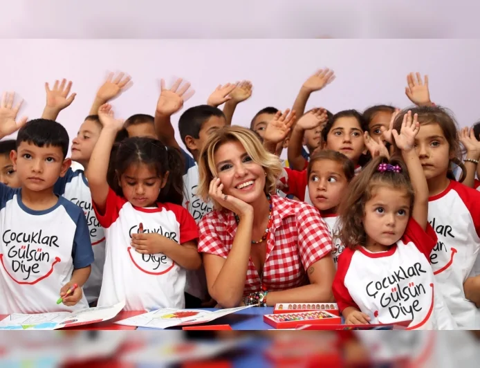 Çocuklar Gülsün Diye Derneği Başkanı Gülben Ergen: “Adıyaman’da üçüncü anaokulumuzu çocuklarla buluşturuyoruz”