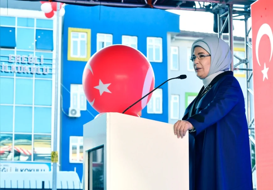 Zonguldak Karadeniz Ereğli Özel Eğitim Kampüsü Açılışında Emine Erdoğan: “Engelli bireyler toplumun eşit onurlu ve saygın fertleridir”