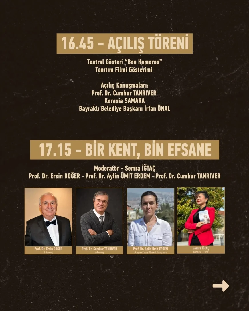 Bayraklı’da 4’üncü Uluslararası Homeros Sanat ve Edebiyat Festivali Kadim Mirası İki Gün Boyunca Kentle Buluşturmaya Hazırlanıyor