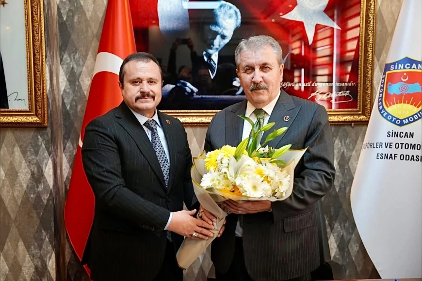 BBP Genel Başkanı Mustafa Destici Ankara’da Oda Ziyaretinde: Vergi Düzenlemeleri ve Mülkiyet Tasarısı İçin “Esnafın Beklentileri Göz Ardı Edilemez” Mesajı