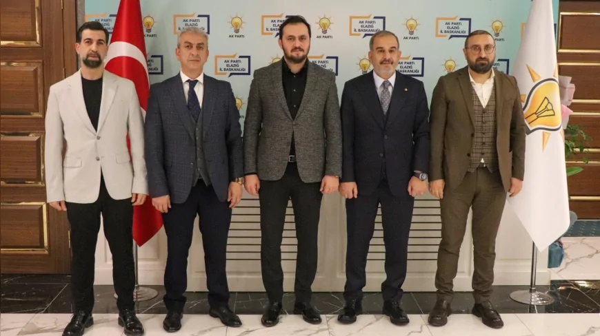 Elazığ TSO Başkanı İdris Alan’ın AK Parti İl Başkanlığı Ziyaretinde Ortak Akıl ve Şehir İşbirliği Mesajları Öne Çıktı