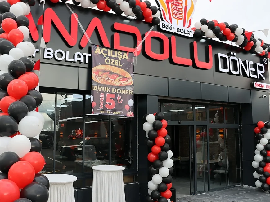 Anadolu Döner 9. şubesini Sincan’da açtı: Bekir Bolat “Her şubede aynı standartları koruyoruz” dedi [DETAY HABER]