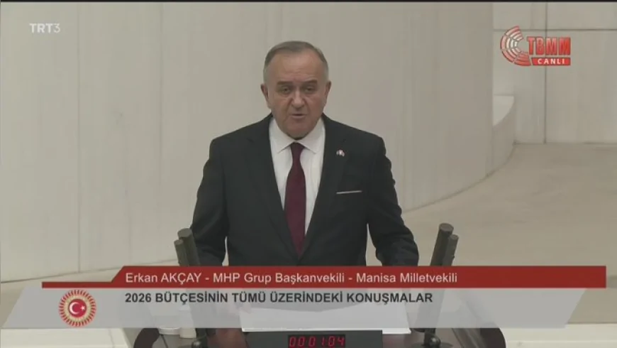 MHP GRUP BAŞKANVEKİLİ ERKAN AKÇAY: “TERÖRSÜZ TÜRKİYE DEVLET AKLI VE MİLLET VİCDANIYLA ÇİZİLMİŞ TARİHİ VE MİLLİ BİR YÖNELİŞTİR”