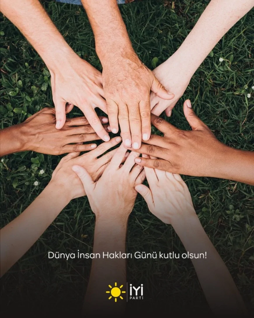 İYİ Parti’den 10 Aralık Dünya İnsan Hakları Günü Açıklaması: Ali Barış Ercan Türkiye’nin Hak İhlalleri Verilerini “Kaygı Verici” Olarak Niteledi