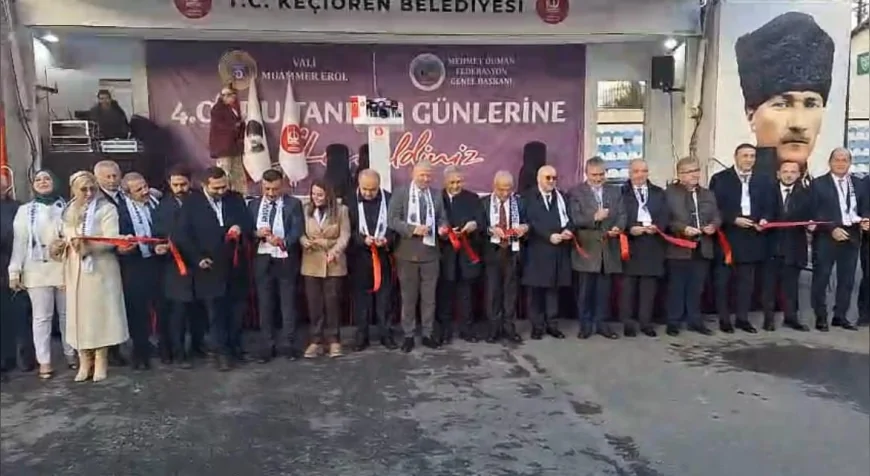 Ankara Keçiören’de Ordu Tanıtım Günleri Coşkusu: İlçeler Stantlarda Kültür ve Lezzetle Yarışıyor